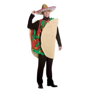Halloween taco costume polyester